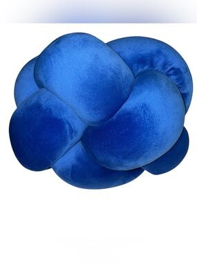 Room Essentials Blue Knot Accent Pillow